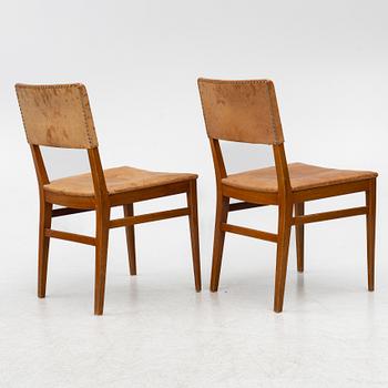 Chairs, 4 pcs, mid-20th century.