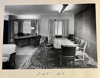 Bertil Brisborg, a floor lamp model "32620", Nordiska Kompaniet, 1940s.