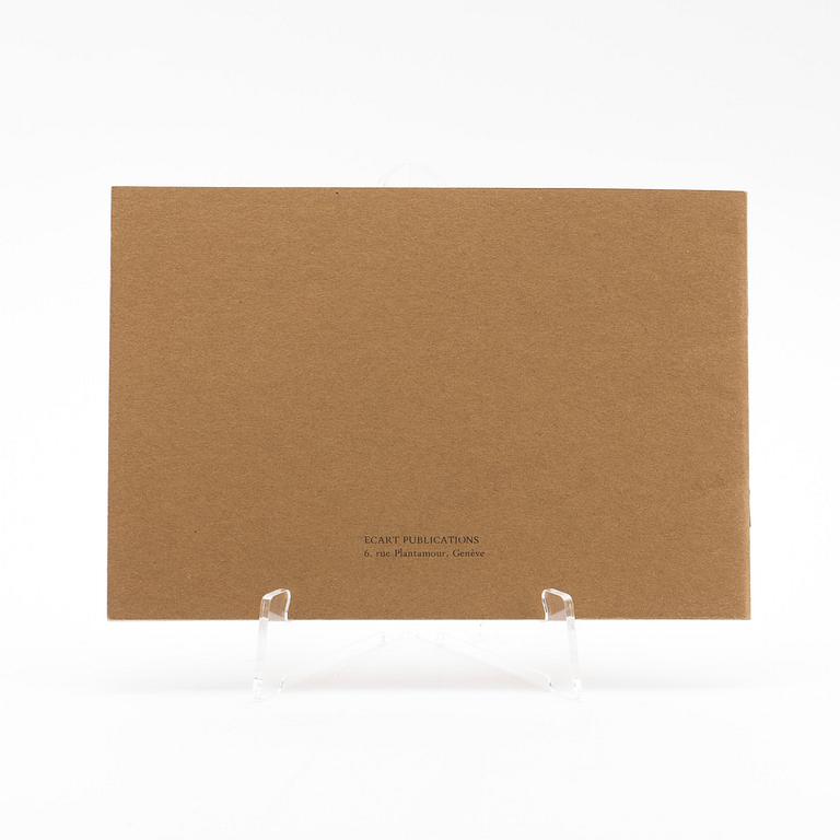 Annette Messager, artists book, signerad, numrerad 1975.