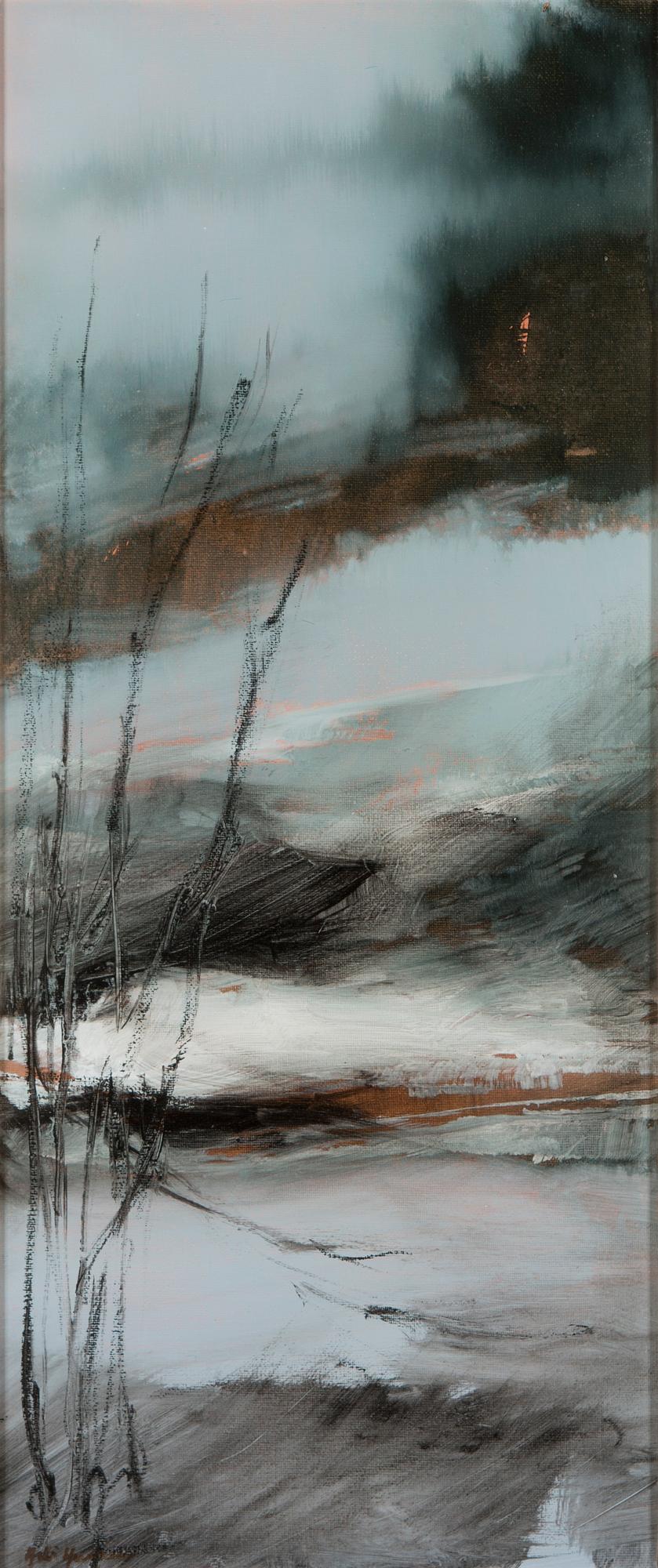 Heli Huotala, olja på duk, signerad.