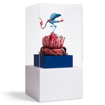 Nathalie Djurberg & Hans Berg, "One Last Trip to the Underworld (Strawberry Red and Blue)".