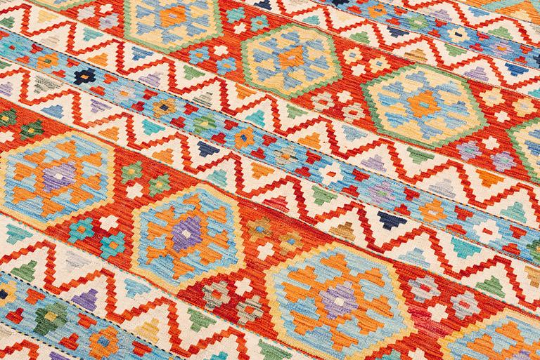 Kellim, modern, ca 300 x 197 cm.