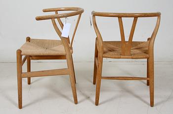 STOLAR, 6 st, "Y-stolen", Hans J. Wegner, Carl Hansen & Son.