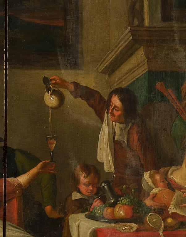 Jan Havicksz. Steen, copy after, A Merry Family Feast.