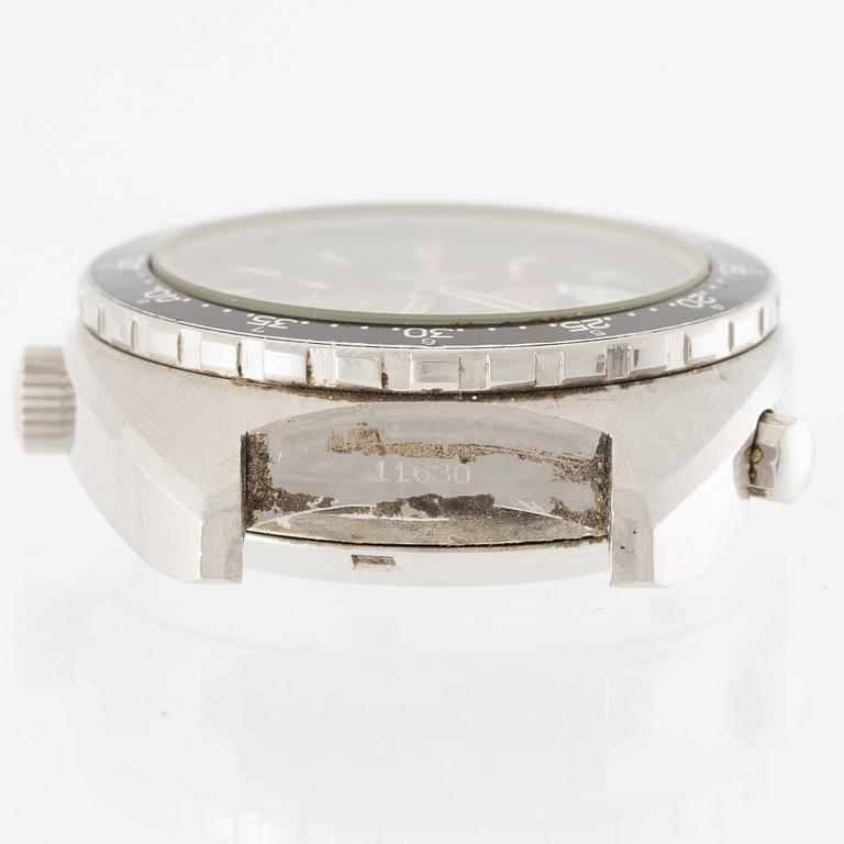 Heuer, Skipper, "Second Execution", "Automatic Autavia Case", chronograph, ca 1978.