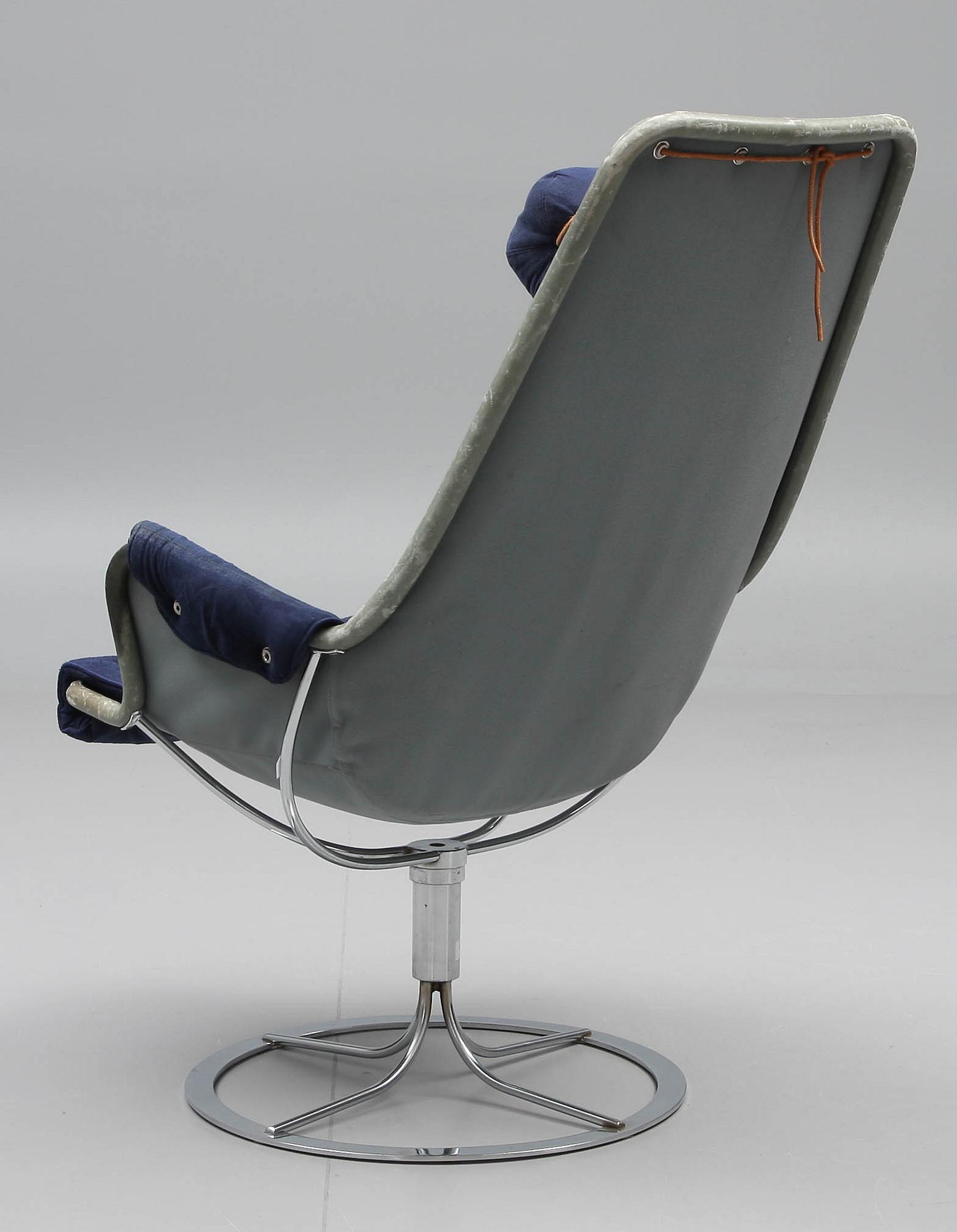 SNURRFÅTÖLJ, "Jetson", Bruno Mathsson, Dux.