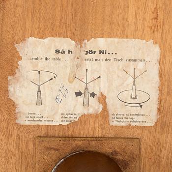 A 1950/60s table by Albert Larsson, Tibro.