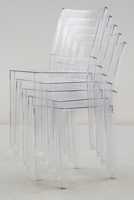 STOLAR, 5 st, "La Marie" Philippe Starck för Kartell Italien.