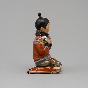 A Royal Copenhagen porcelain figure, 'Greenland', Denmark, 1940s.