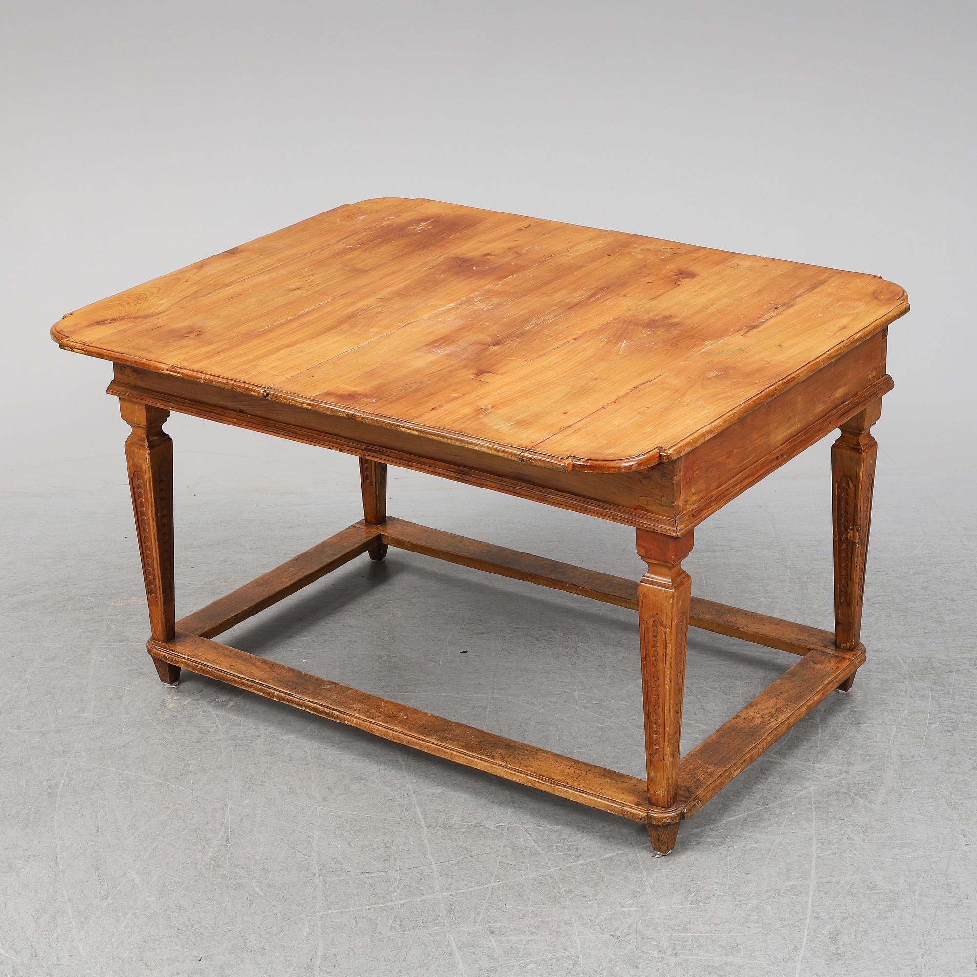 A 19th century table.