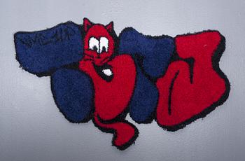 NIINA KATINKA MANTSINEN
"TERA". 
Textil. Bredd 135 cm.