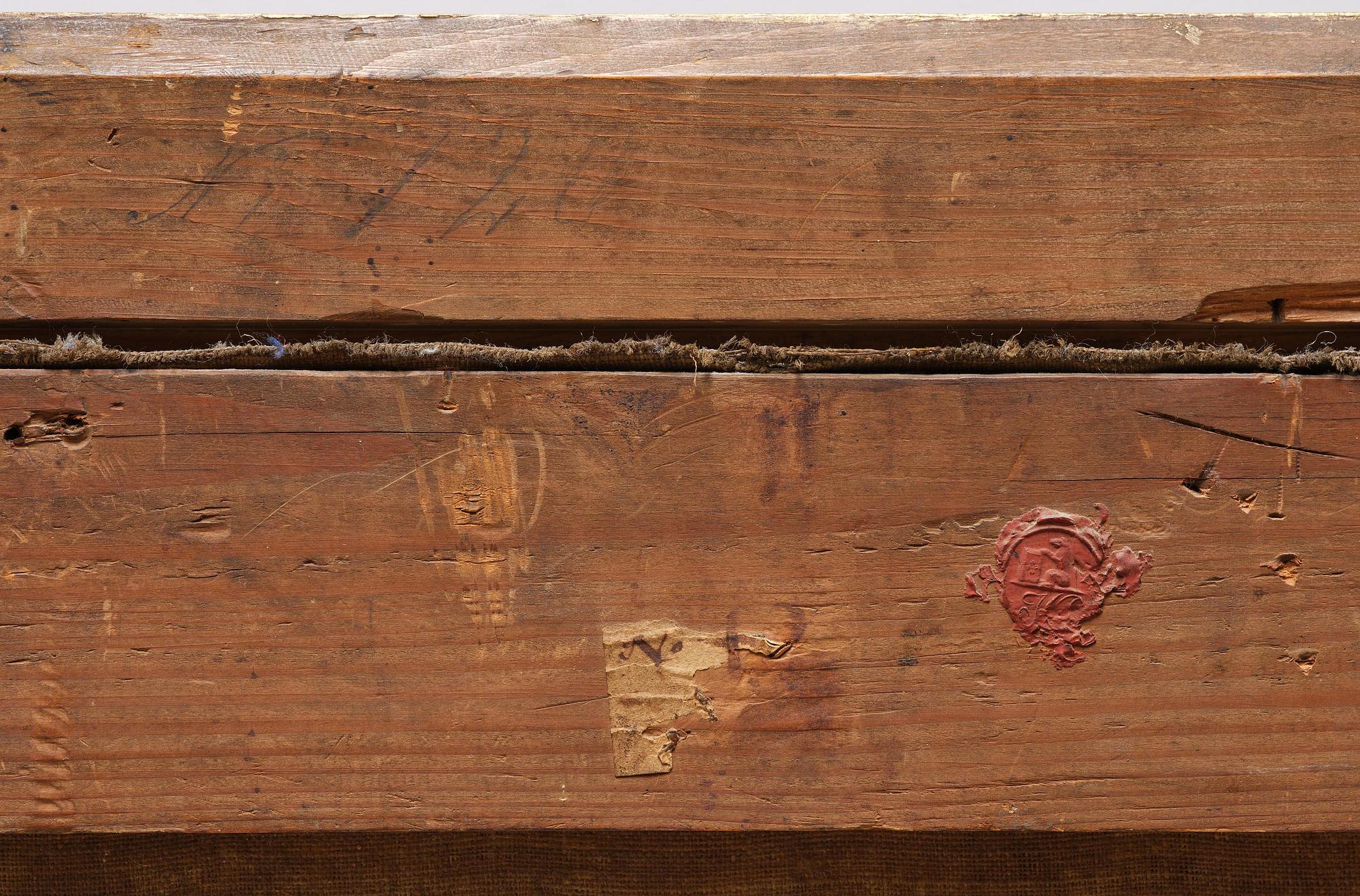 Flemish school, 16th/17th century in the manner of Anton Mirou, Landscape with figure staffage by a village.