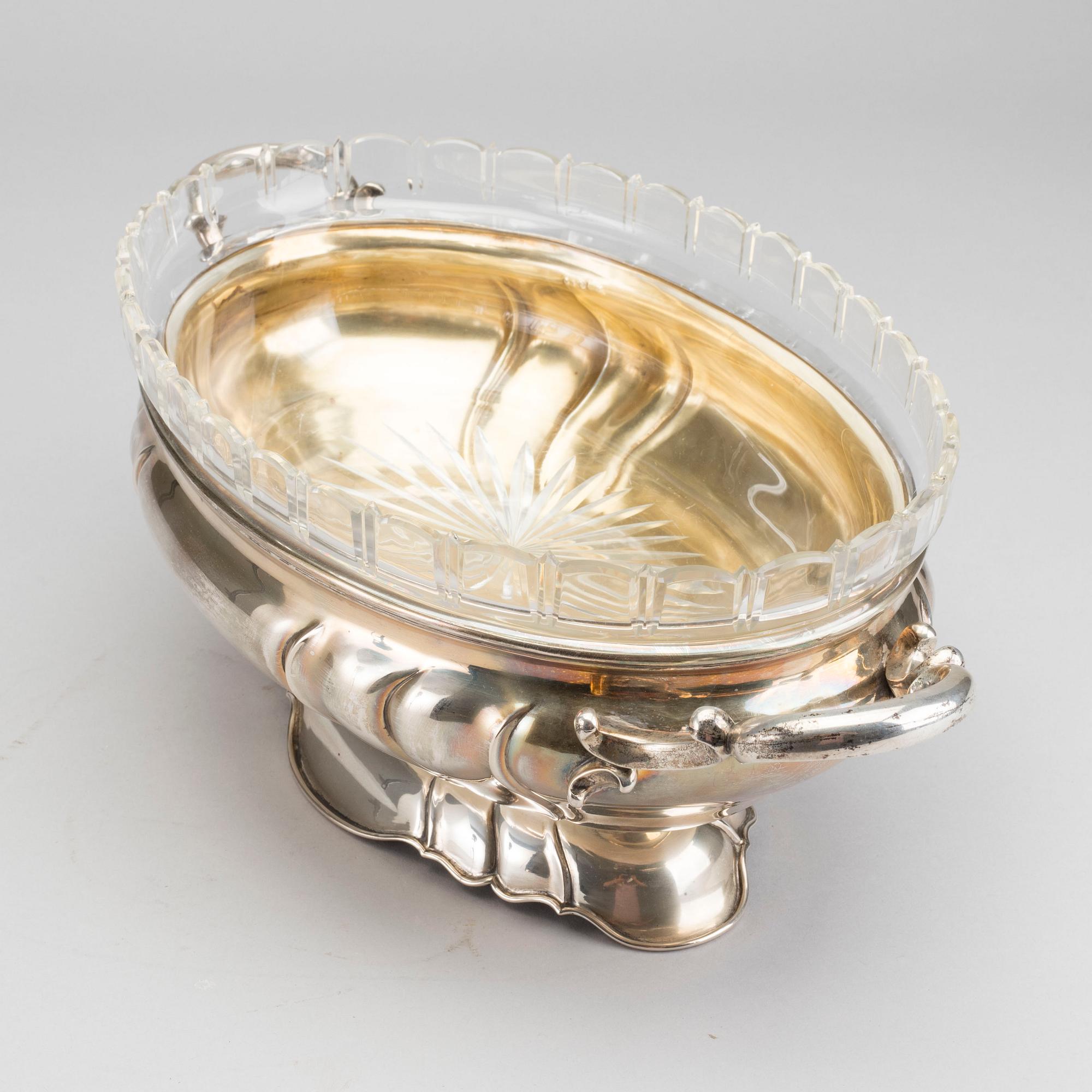 CARL HOFF, silver, jardinjär, Helsingborg, 1916.