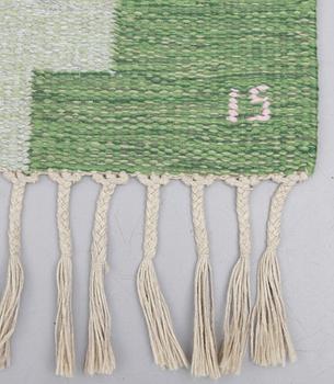 MATTA, rölakan, Ingegerd Silow, signerad IS, ca 205 x 136 cm.