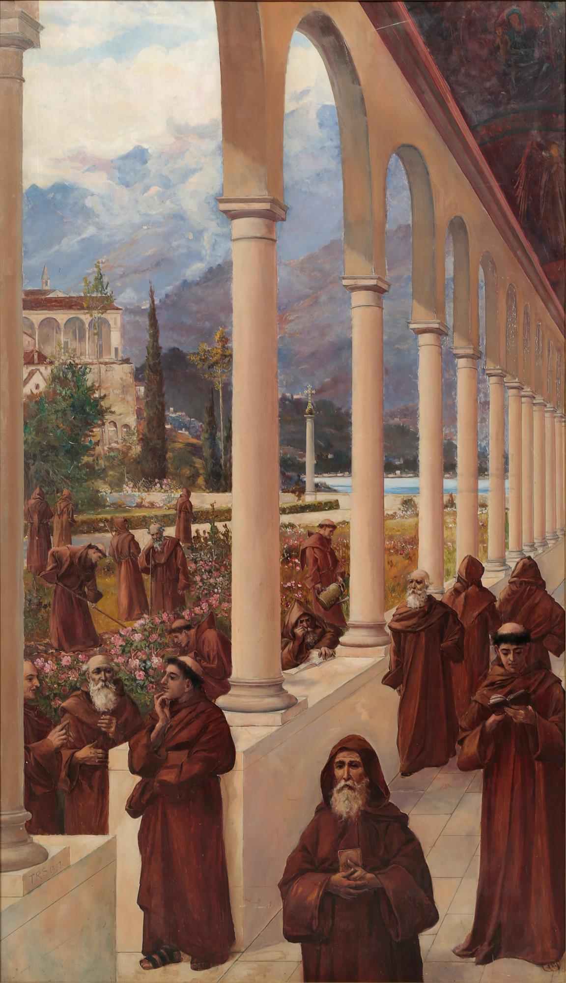 oil on canvas, signed and dated 1897. - Bukowskis