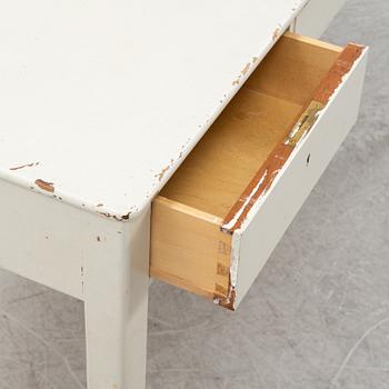 Carl Malmsten, skrivbord, "nya guldheden", Åfors Möbelfabrik.