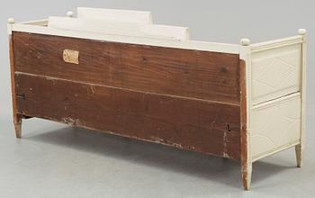 SOFFA, gustaviansk provinsarbete, omkr år 1800.