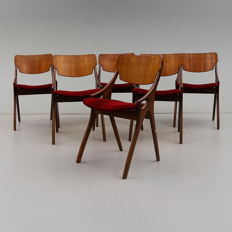 STOLAR, 6 st, Hovmand-Olsen, Mogens Kold, Danmark, 1900-talets mitt.