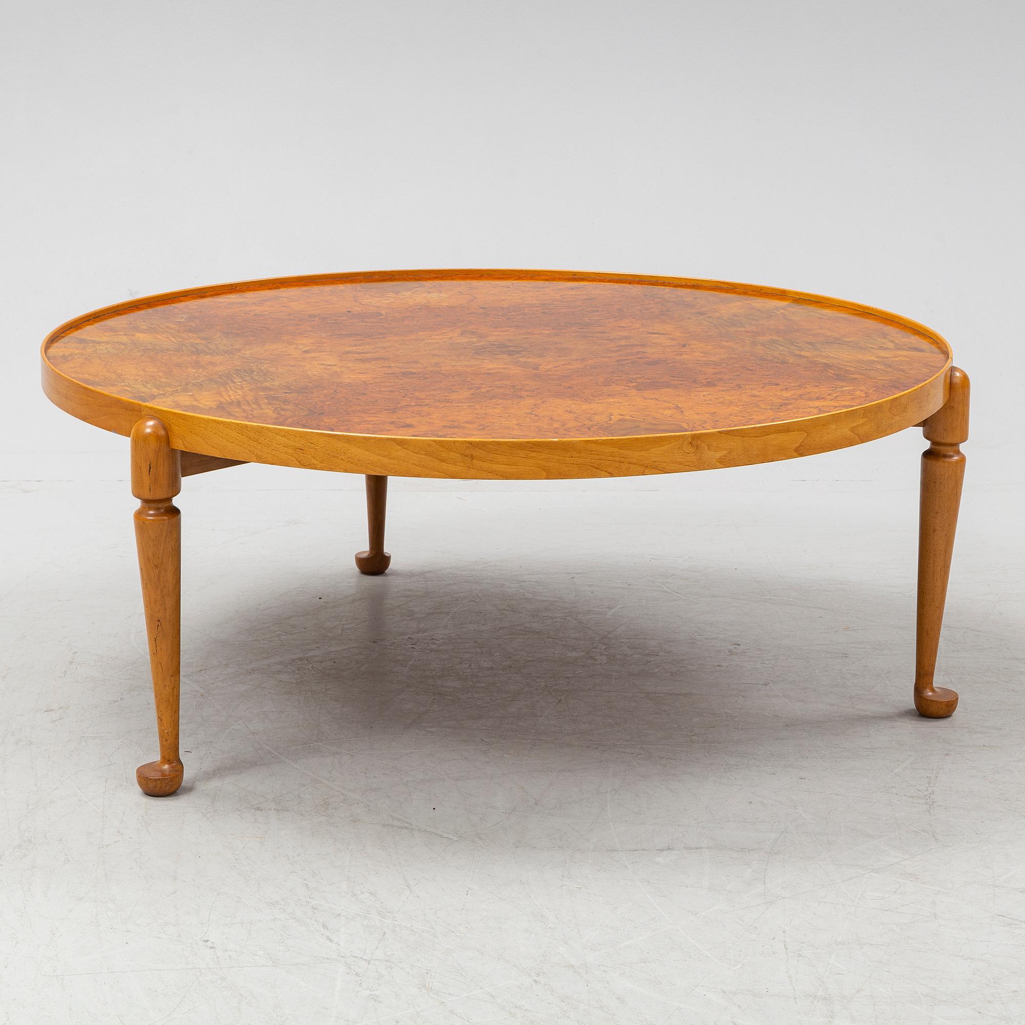 A model 2139 coffee table by Josef Frank for Firma Svenskt Tenn.