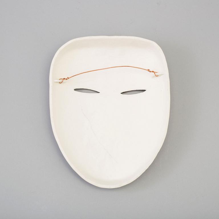 a Lisa Larson mask, late 20th century, not signed.