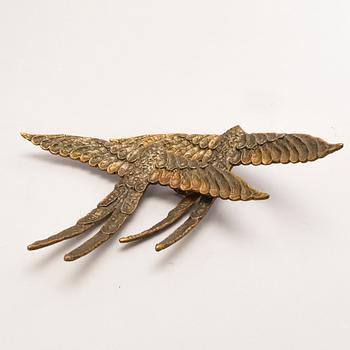 VEIKKO HAUKKAVAARA, bronse, signed.