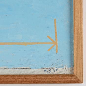 Philip von Schantz, oil on canvas, signed and dated -66.