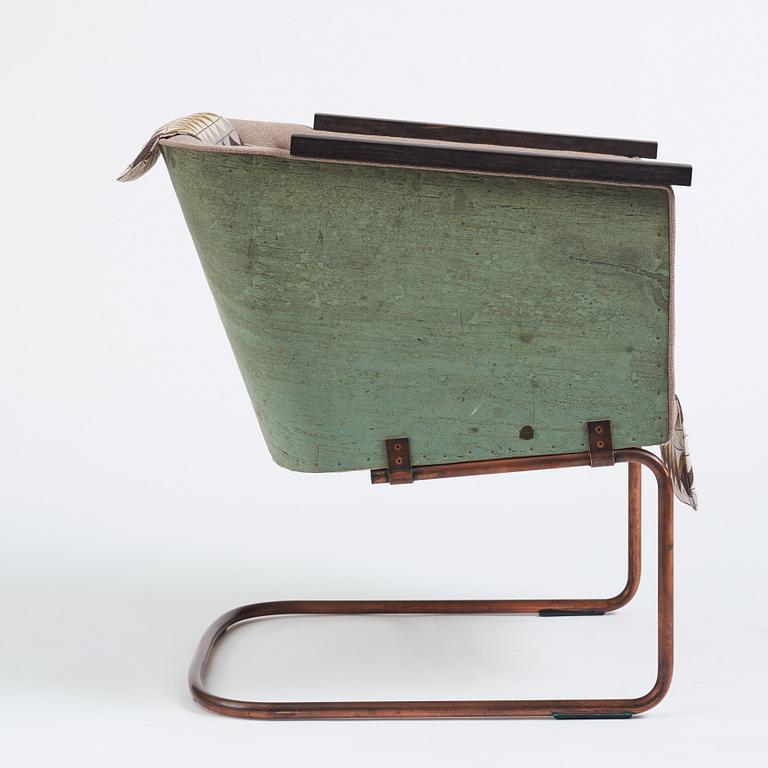 Mats Theselius, an 'Hommage à Sigurd Lewerentz' armchair, ed. 67/123. Källemo, Sweden, post 2012.