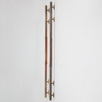 Veijo Martikainen, a pair of church door handles manufactured by Outokumpu 1961.