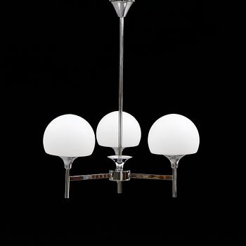 TAKLAMPA, 1900-talets mitt. Höjd ca 60 cm.