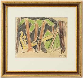 John Jon-And, ”Skogspromenad”.