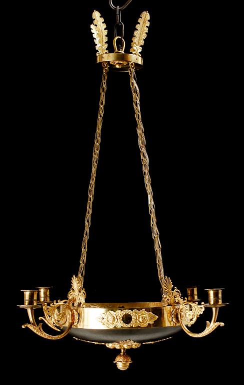 TAKAMPEL, empirestil, 1900-talets mitt. H 75.