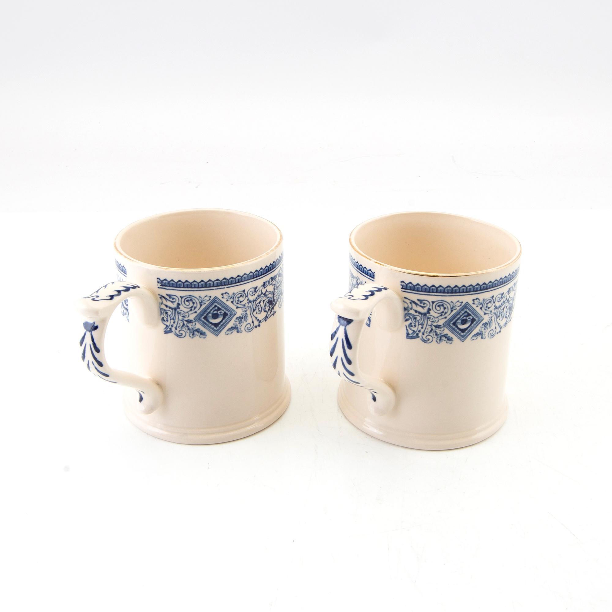 Service 29 pcs Mulberry England earthenware late 20th century.