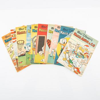 Comic magazines "Donald Duck" 1949 no. 3-12.