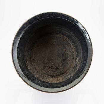 Signe Persson-Melin, a signed and dated 1968 stoneware urn.