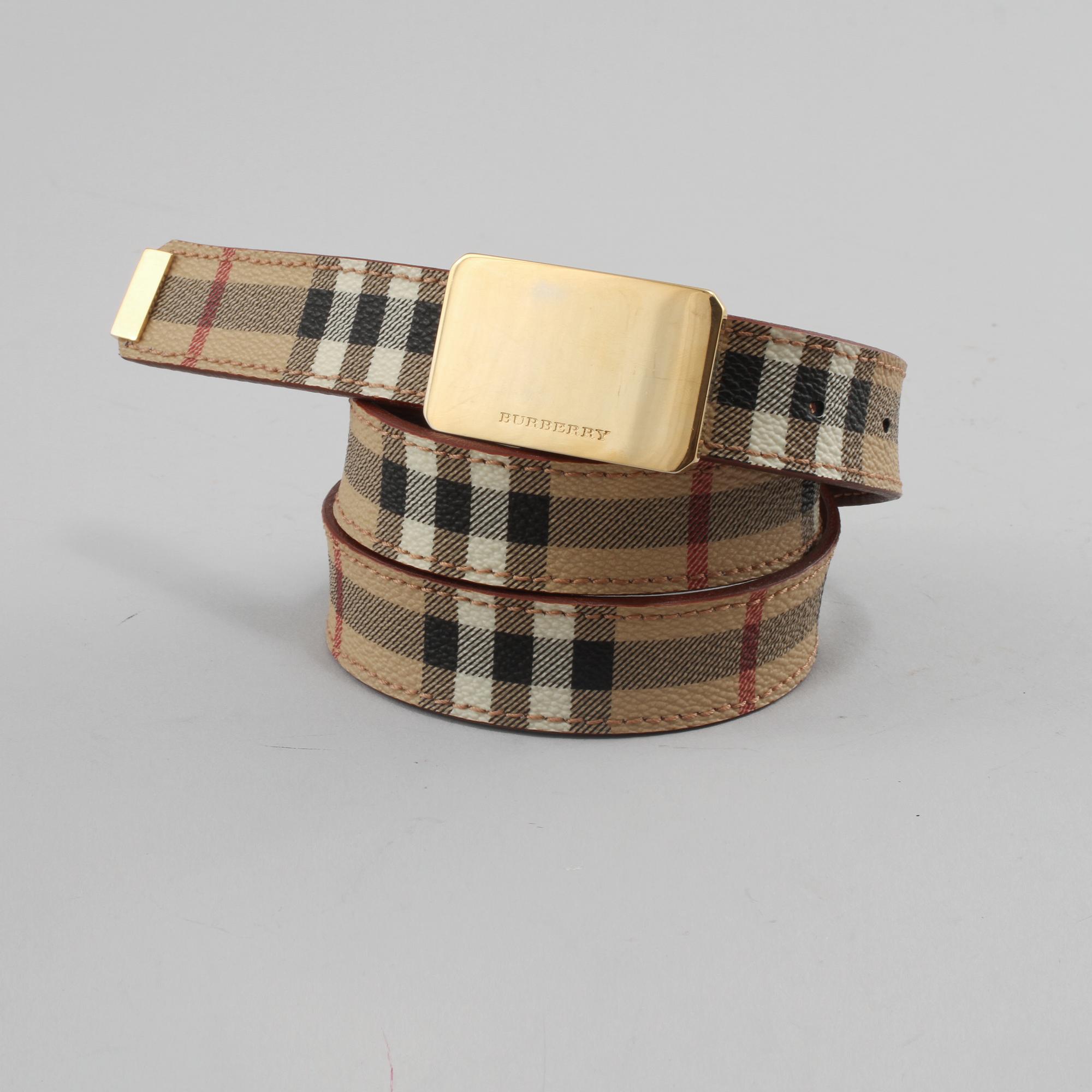 BÄLTE, Burberry.