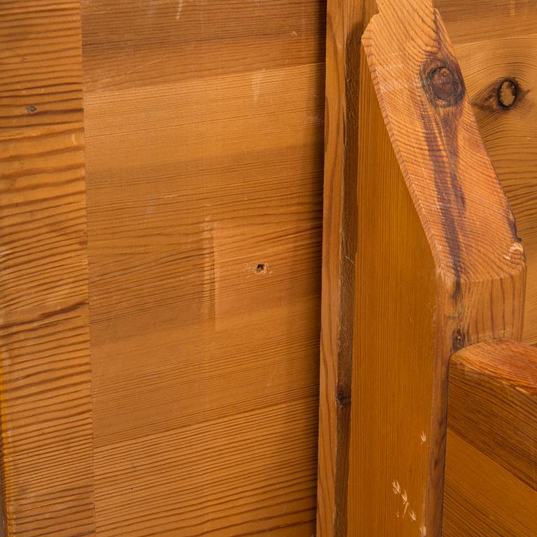 Göran Malmvall, a pine table, Svensk Fur, mid-20th century.