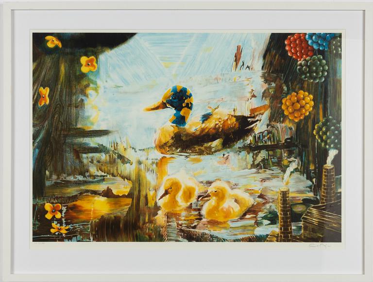 Ernst Billgren, "And tänker på världen" – Ur portföljen "Vid vägens slut".