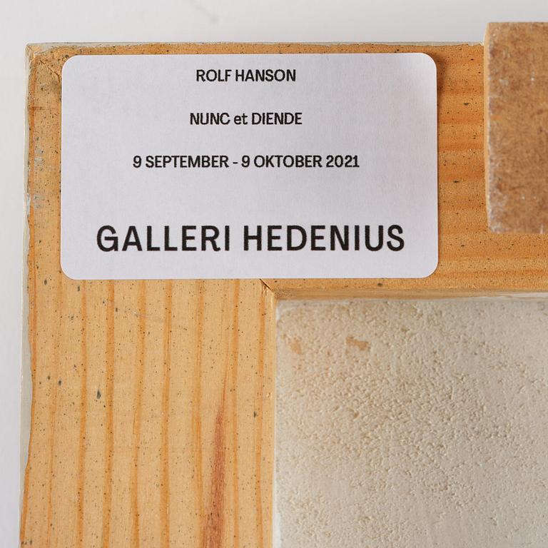 Rolf Hanson, "Nunc et diende".