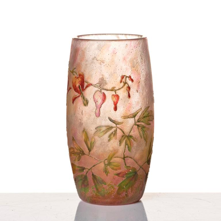 Daum Frères, an Art Nouveau cameo glass vase, Nancy, France, ca 1900.