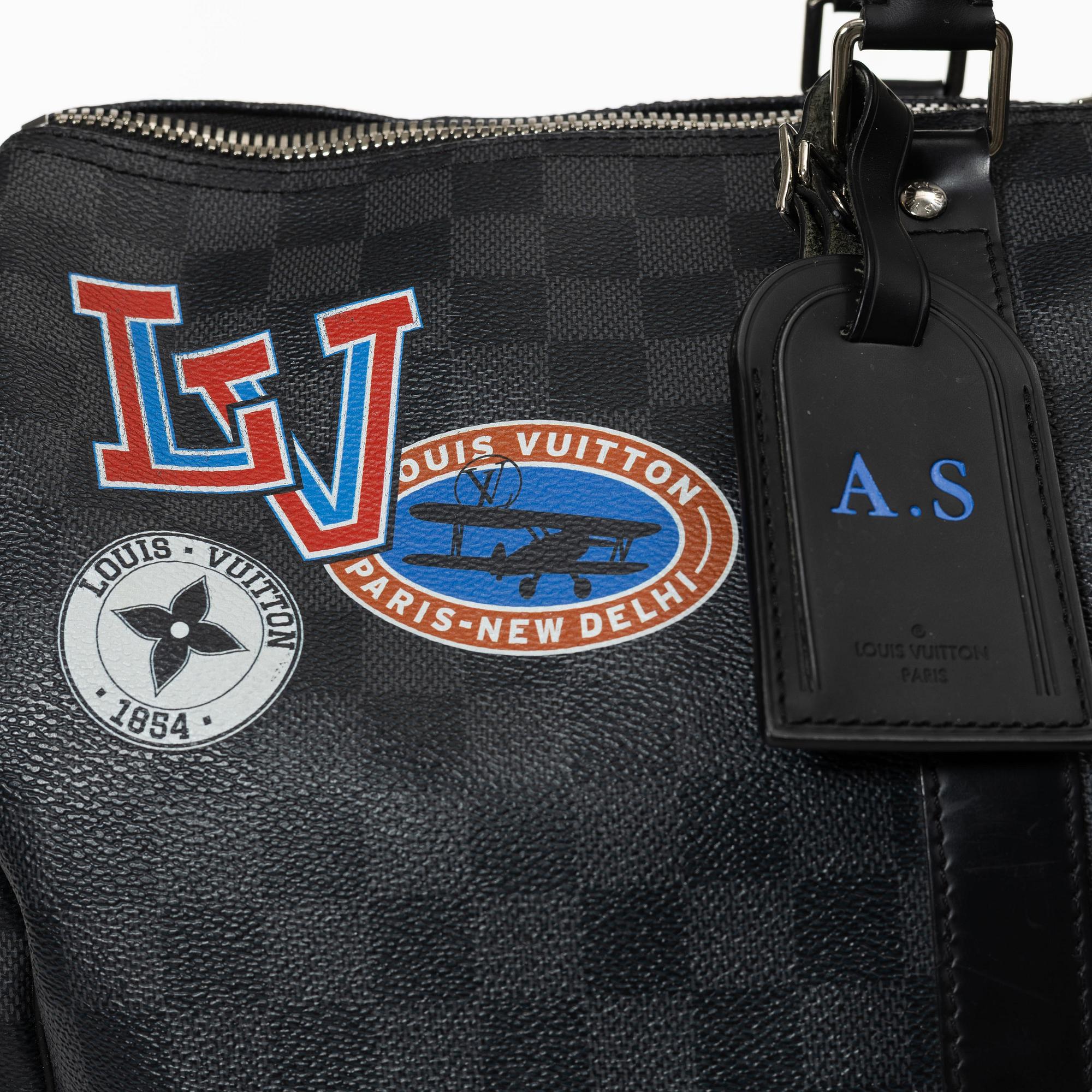 Louis Vuitton, weekendbag, "KeepAll 45  Limited Ed League", 2018.