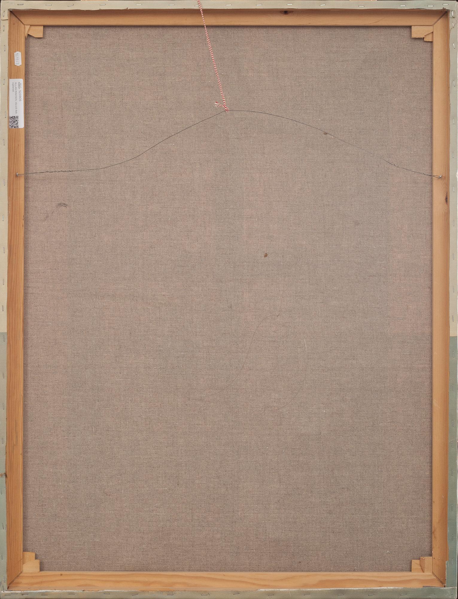 ALLAN MADSEN, olja på duk, signerad.