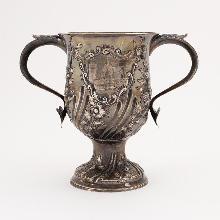 John Scofield, probably. A silver goblet, London, England, 1773.