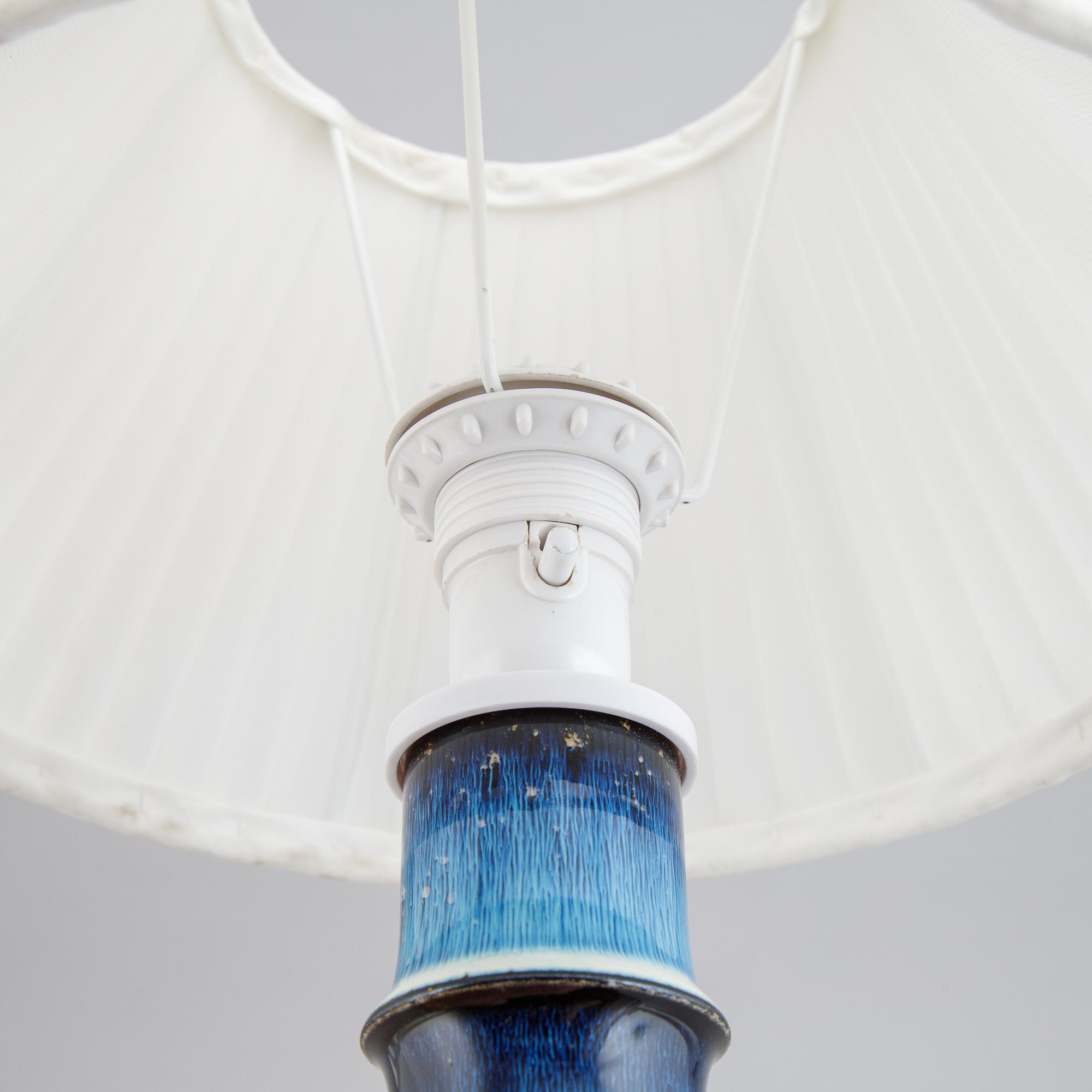 Carl-Harry Stålhane, a unique stoneware table light, Rörstrand.