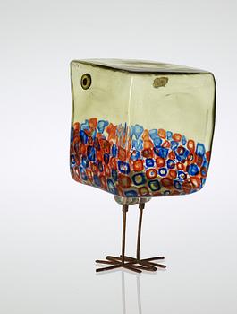 An Alessandro Pianon 'Pulcino' glass bird, Vistosi, Italy 1960's, model S 191.