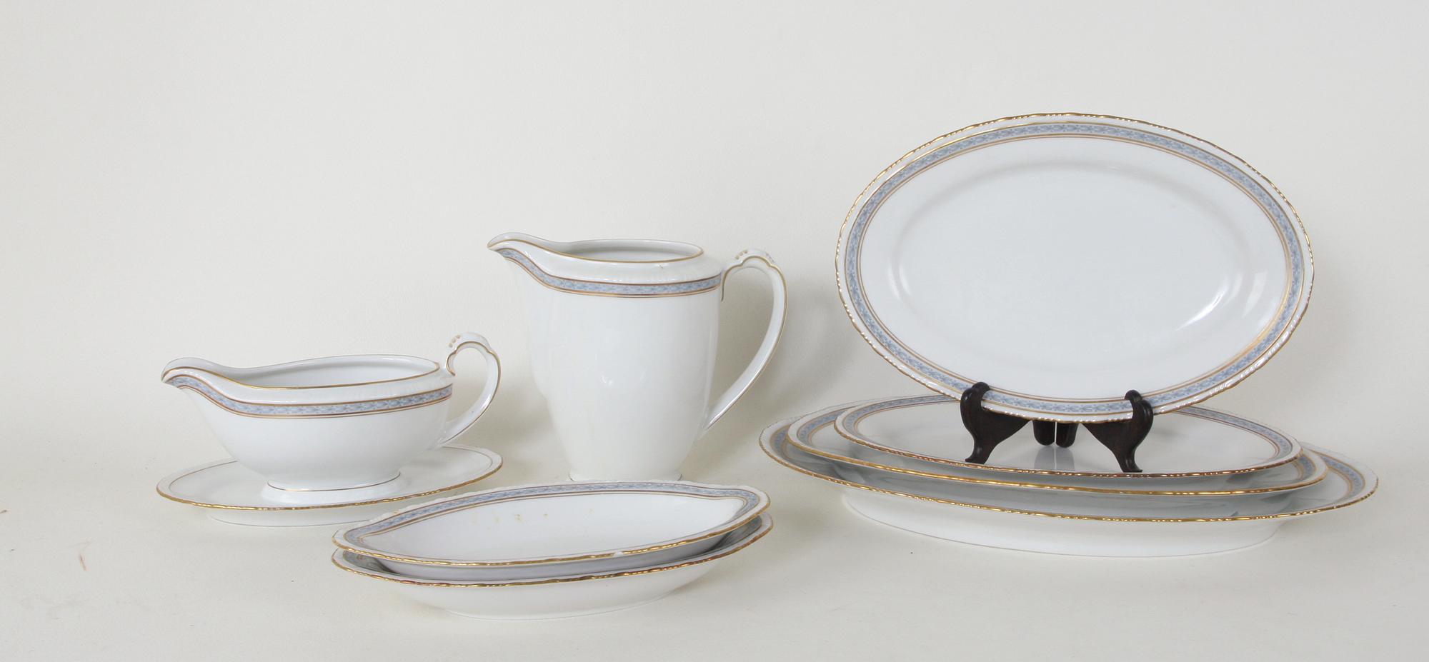 MATSERVIS, 46 delar, porslin, Rörstrand.