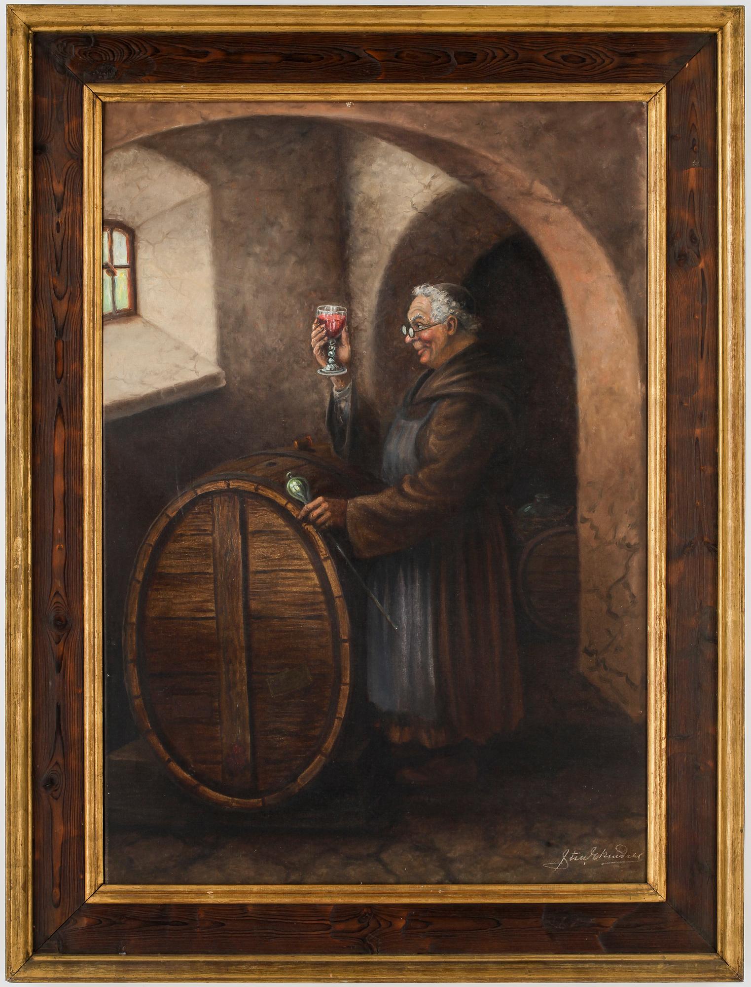 STEN EKENDAHL, olja på duk, signerad.