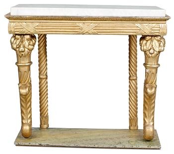 920. A Swedish Empire console table.