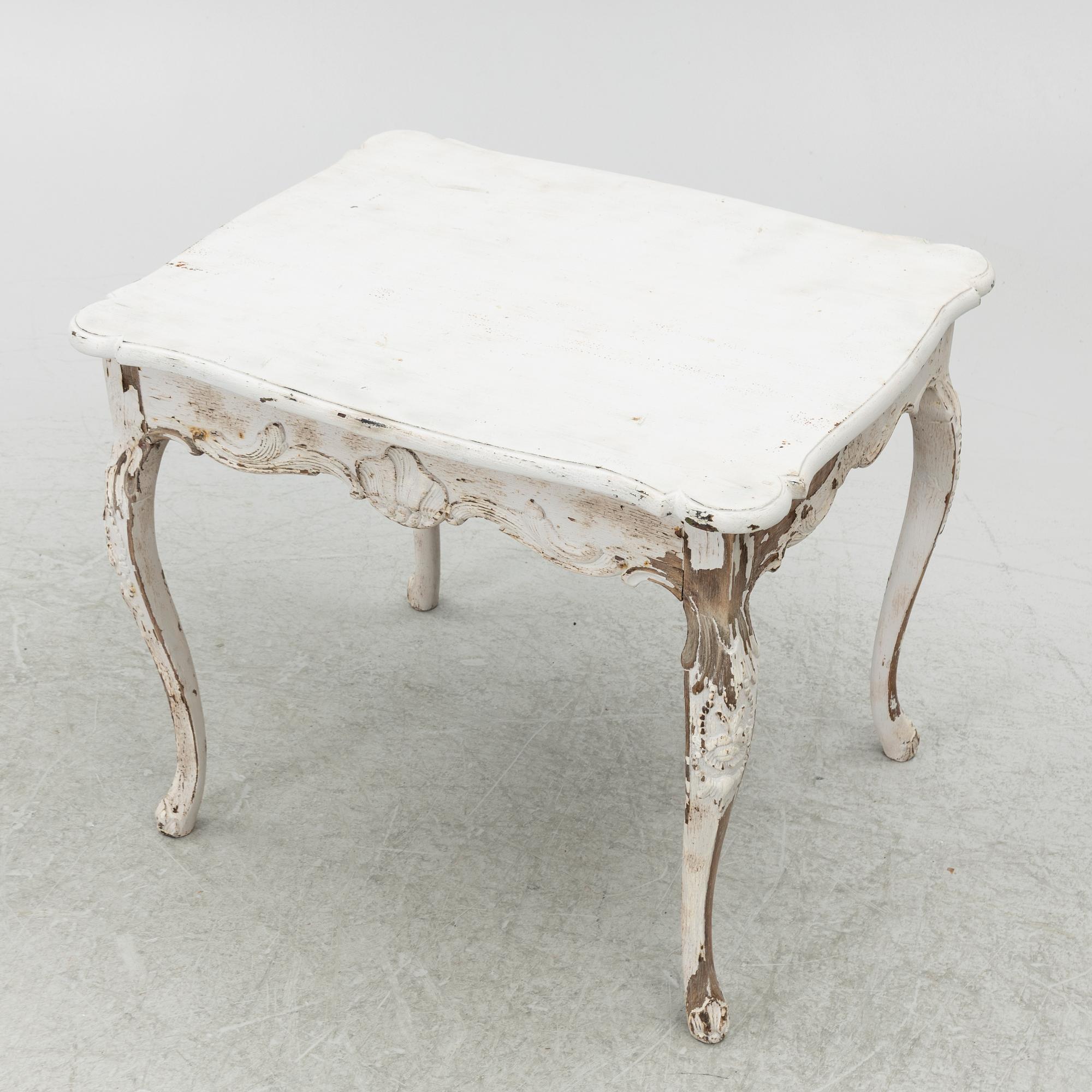 Table, Rococo, second half of the 18th century.