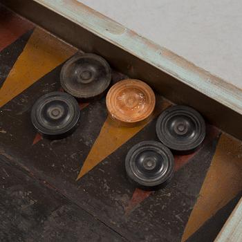 SPELBORD, senbarock, 1700-tal.