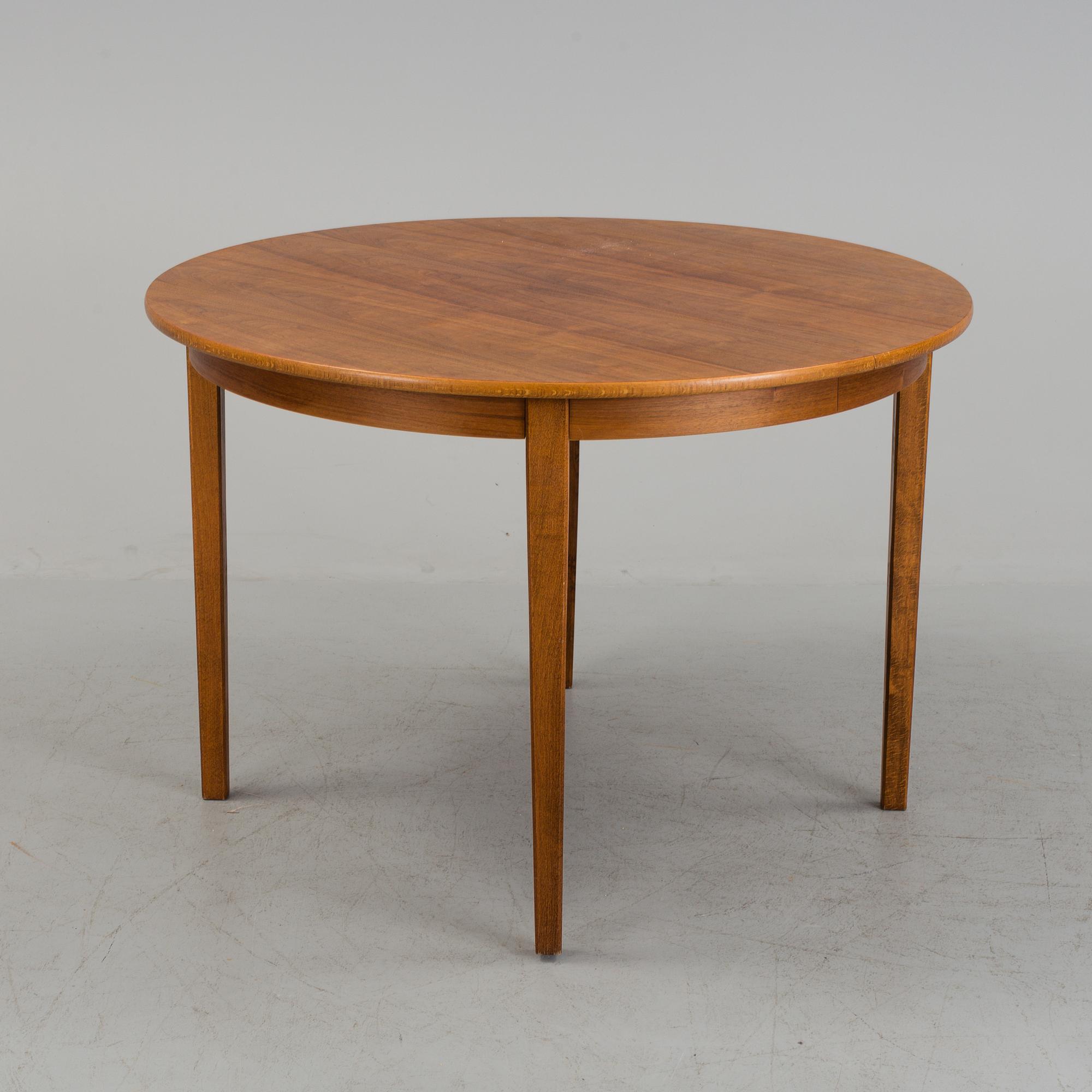 A dining table by AB Möbelfabriken Örnen Rydaholm, 20th century.
